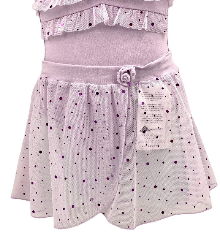 Nwt Capezio Sparkle Skirt 11530c Ballet Tap Dance Toddler Girls Lilac Black Pink