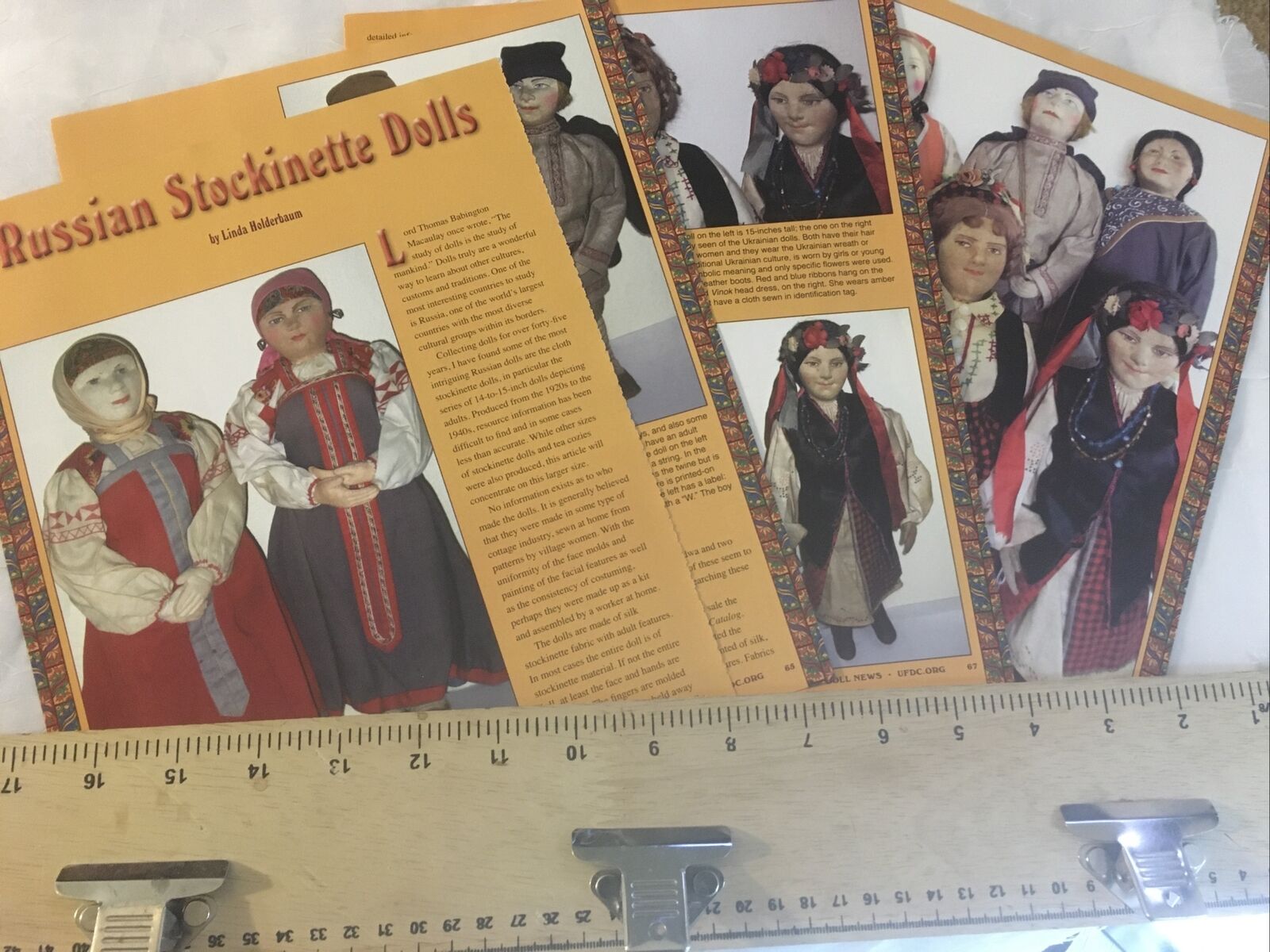 8 Page Doll History Article Russian Stockinette Dolls By Linda Holderbaum
