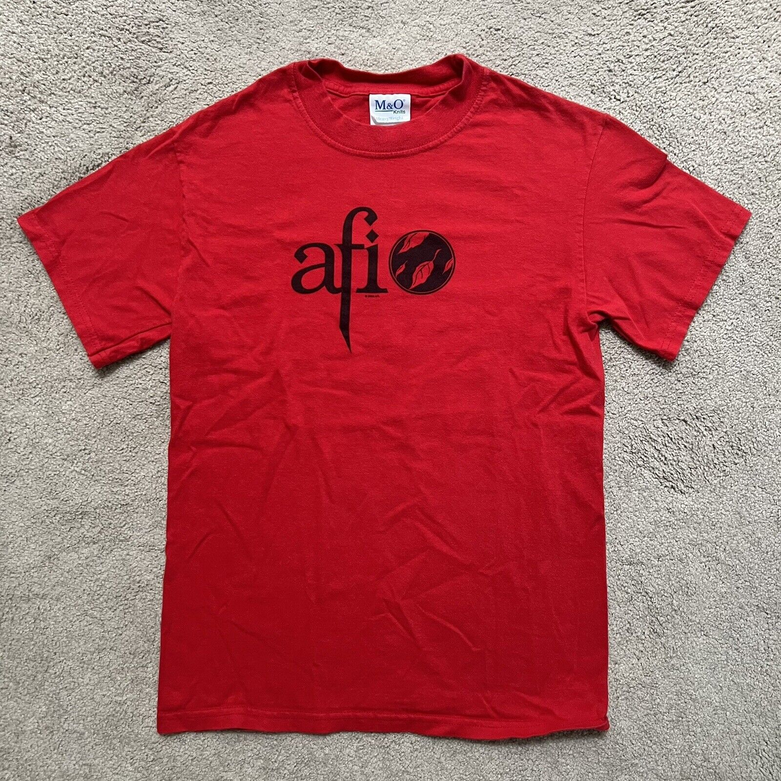 Afi Shirt Death Of Spring Tour 2003 Sing The Sorrow Adult Small Vintage Used