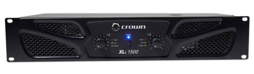 Crown Pro Xli1500 900w 2 Channel Dj/pa Power Amplifier Professional Amp Xli 1500