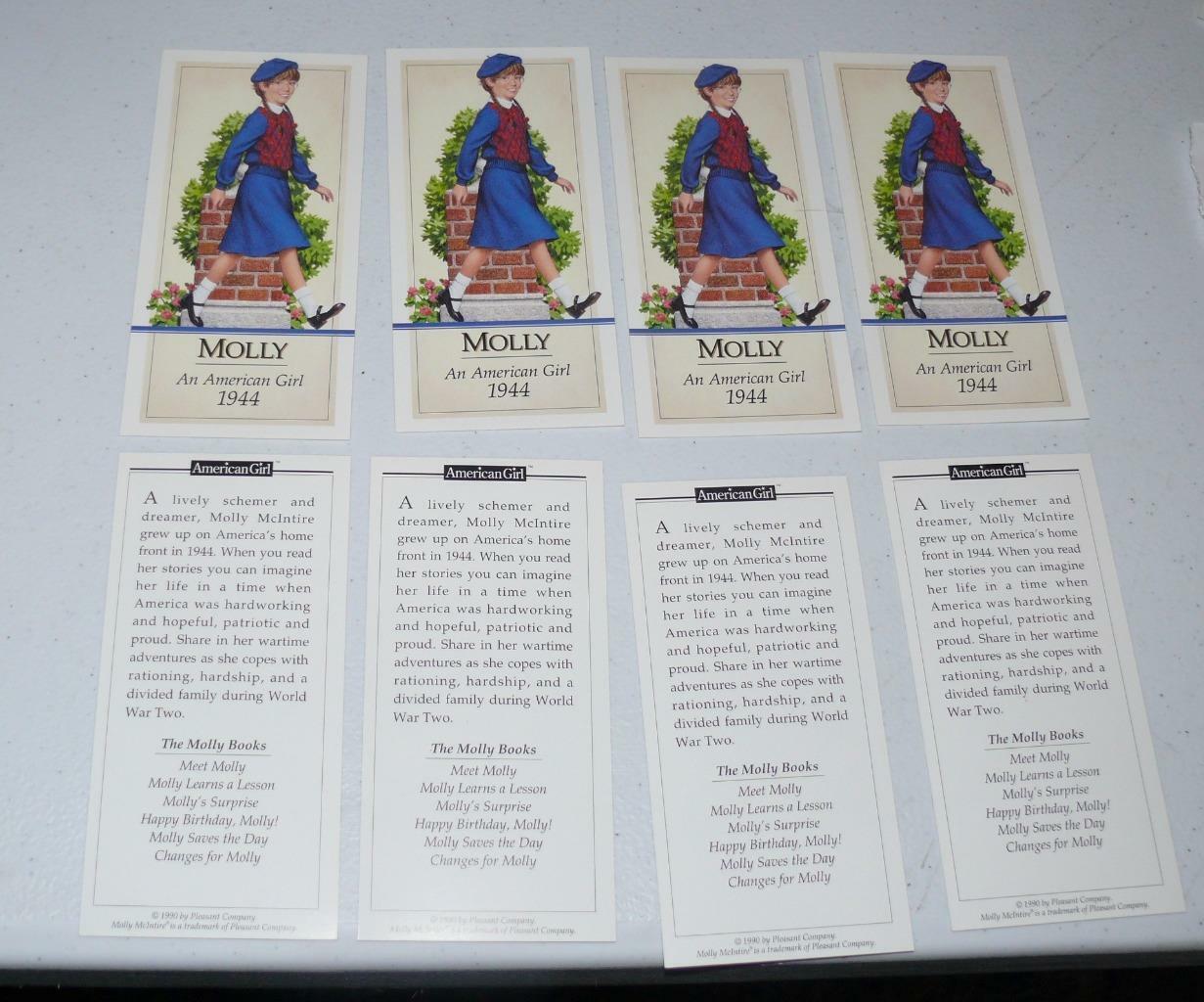8 Retired Pleasant Company Molly An American Girl 1944 Bookmark Bookmarks
