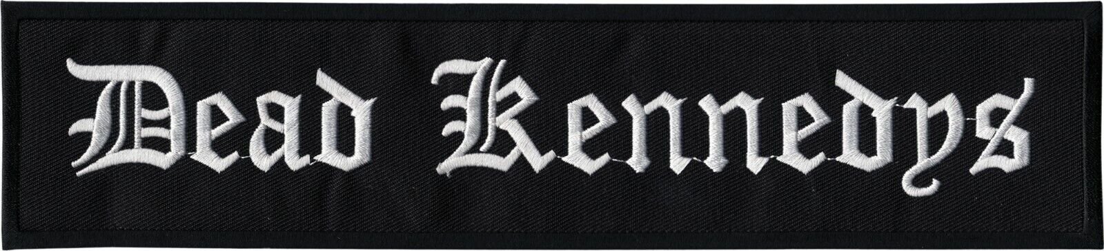 Back Patch - Dead Kennedys Old English Logo Punk Music Band 10.63" Large Iron On