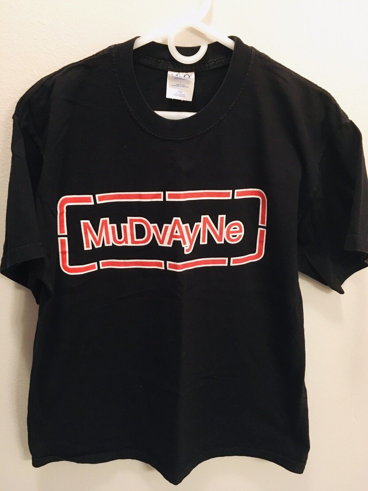 Vtg Mudvayne 2001 Nu-metal Rock T-shirt Official Band Large L Y2k Era