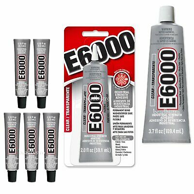 E6000 Glue Multi Purpose Industrial Strength Adhesive Permanent Bond Glue
