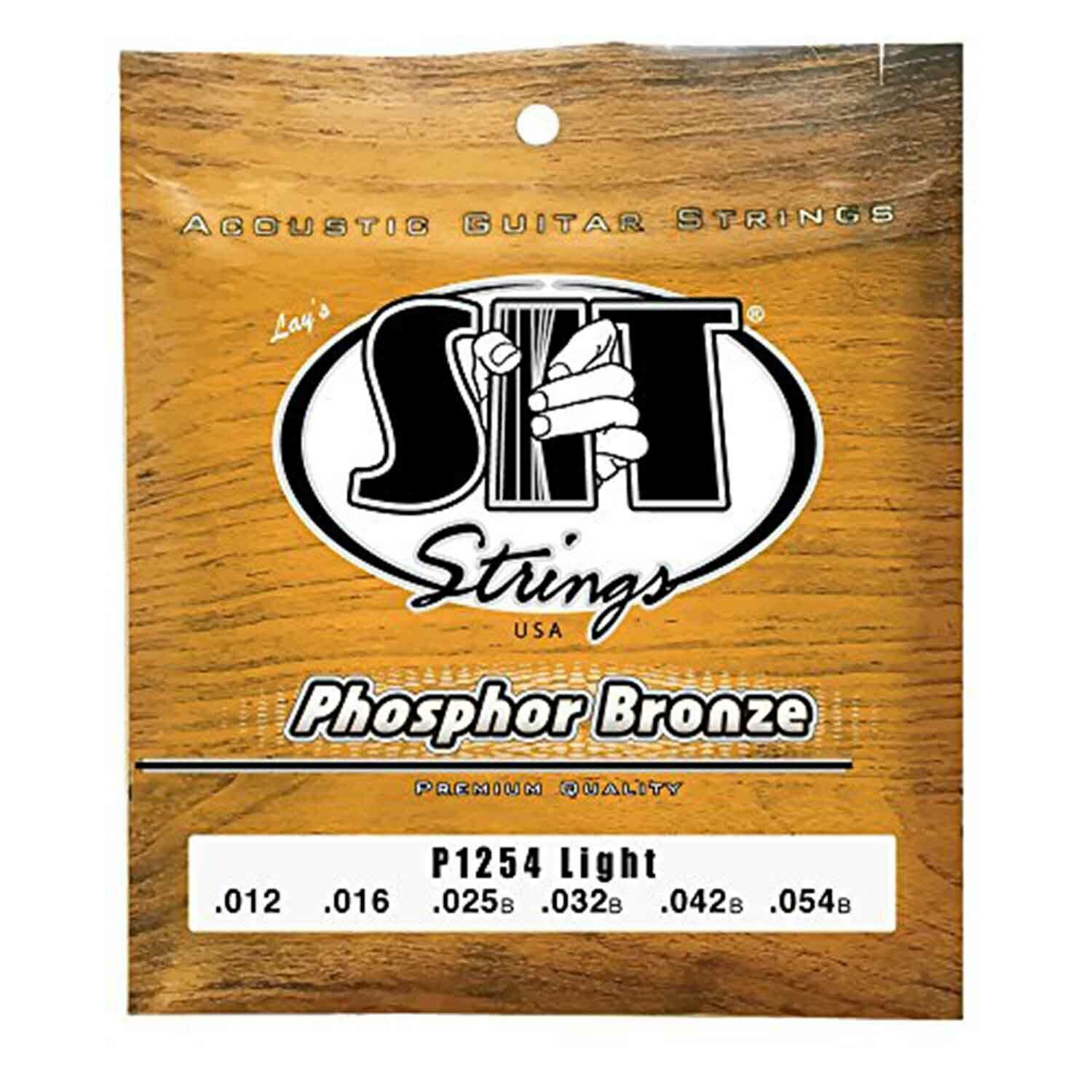 Sit Strings P1254 Light Phosphor Bronze Acoustic Guitar String