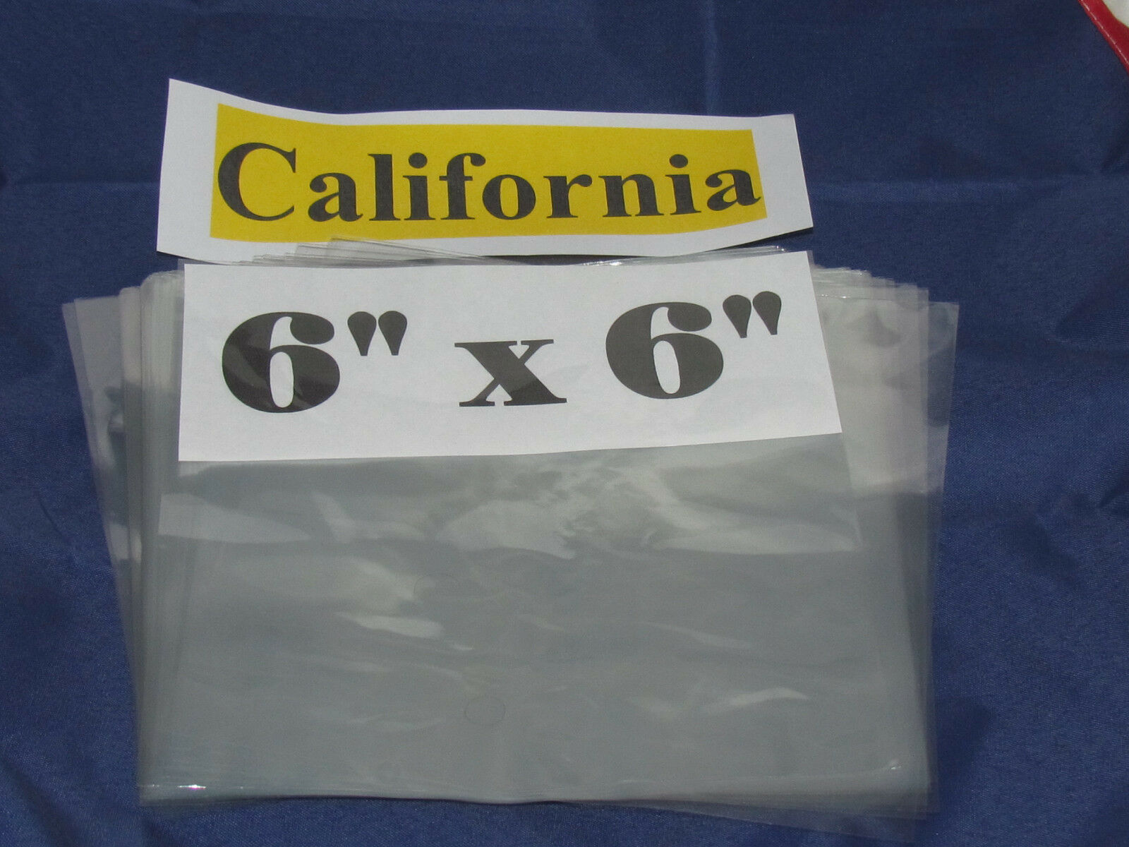 Shrink Wrap Film Flat Bags 6x6 Candles Soap Pvc Pieces 25 50 100 250 500 1000