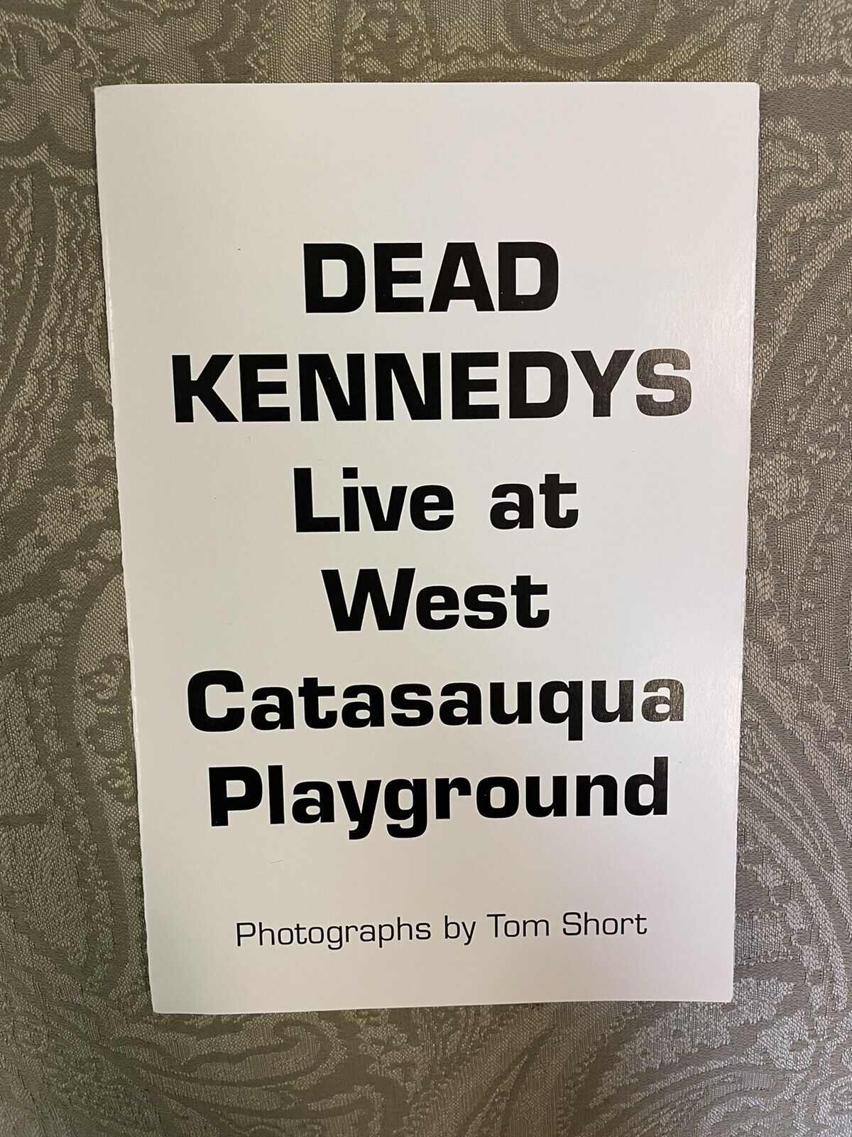 Dead Kennedys Live At West Catasauqua Playground Photographs Zine By Tom Short