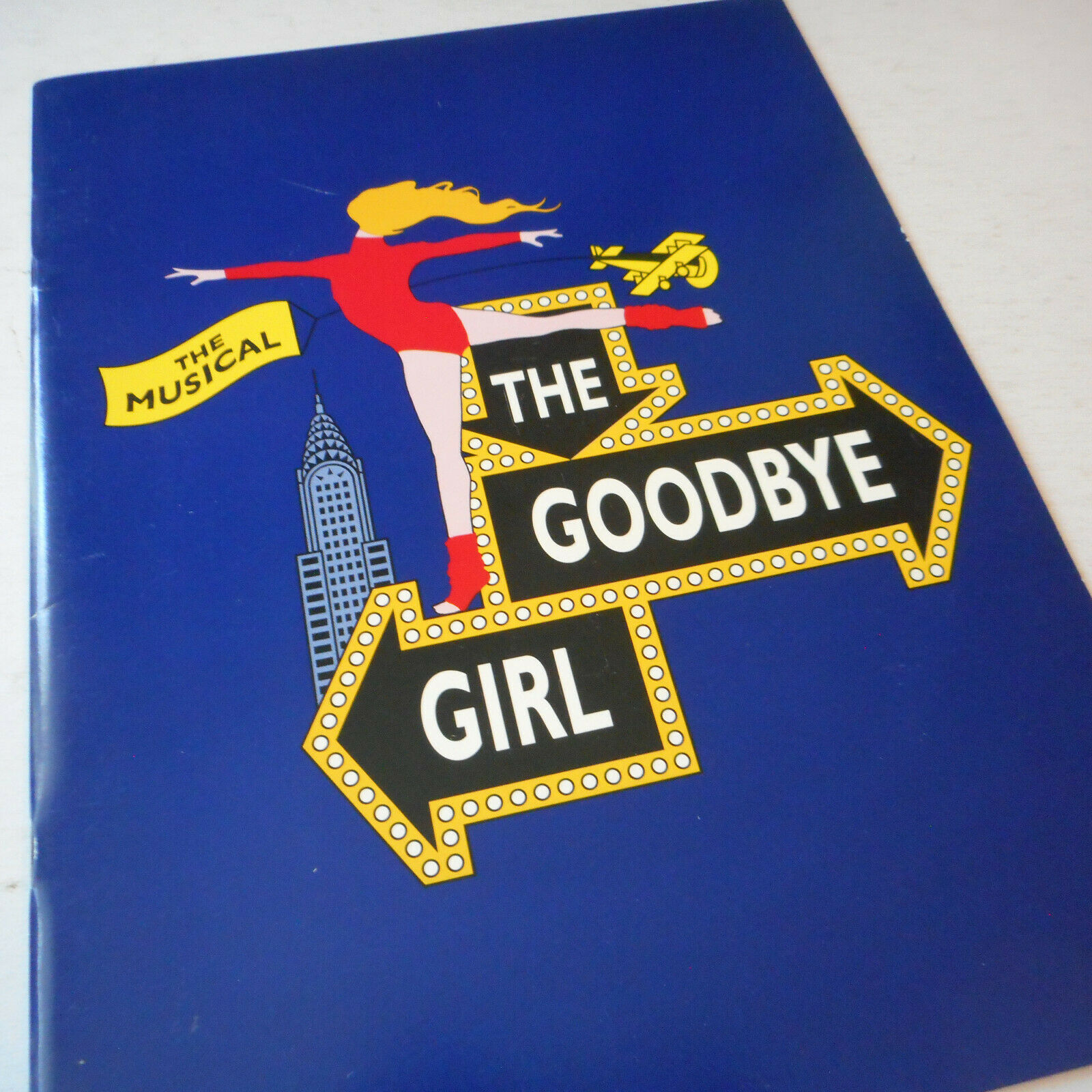 Bernadette Peters  "the Goodbye Girl"   Broadway   Souvenir  Program   1993