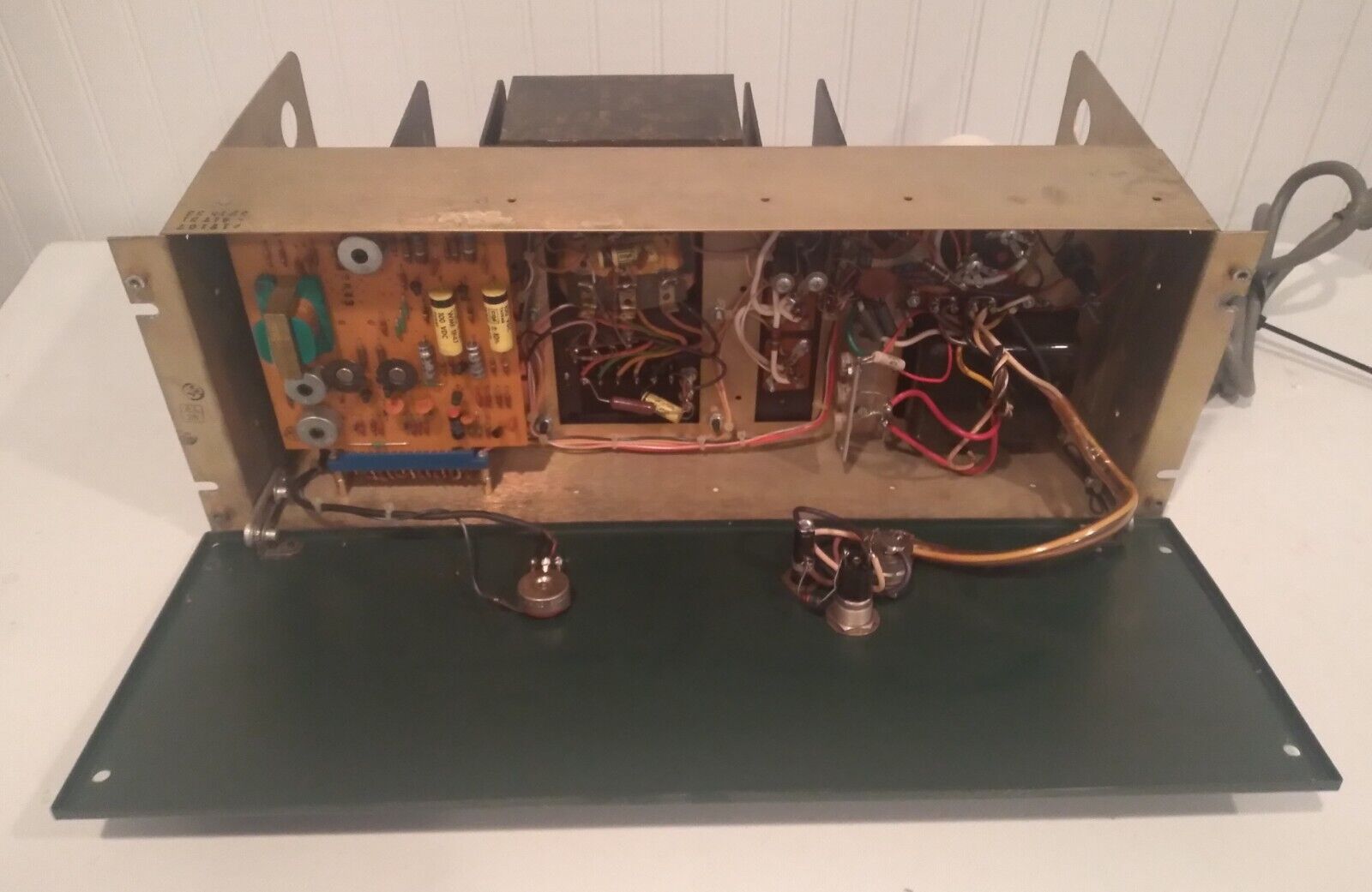 Altec 1594b Monoblock Amplifier-100w-looks Nice-doesn't Power On- Green Face