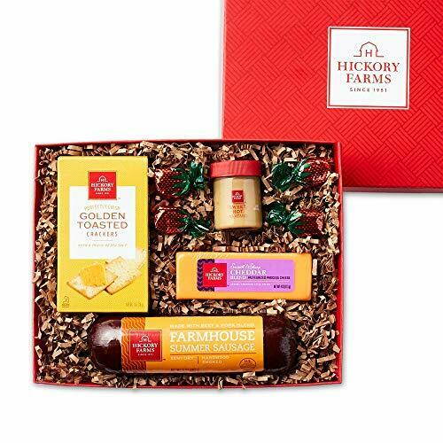 Sausage & Cheese Small Gift Box | Gourmet Food Gift Basket, Great For